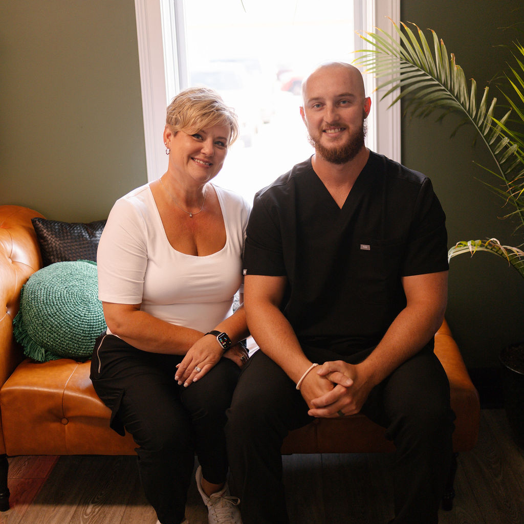 Missy and Bryce Peterson - Owners of The Wellness Collective Lounge